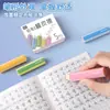 Goma de Borrar con Forma de Lápiz de Color Verdadero para Estudiantes de Primaria, Sin Migas, Goma de Borrar de Arte para Jardín de Infantes Super Limpia Sin Dejar Rastro