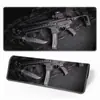 Mouse Pad Popular 3D Temático de Arma para Jogos, Escritório e Estudo, Tapete Grande para Mesa, Pad Personalizado para Teclado, Atacado Direto de Fábrica