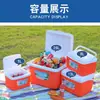 Caja Refrigeradora Aislada para Uso Comercial, Venta Ambulante, Uso en Automóvil, Uso en Casa, Picnic al Aire Libre, Portátil, Tamaños Grande y Pequeño, Caja para Mantener Fresco