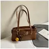 Bolsa de axila de alta gama para comercio exterior, moda femenina, versátil, nueva, retro, casual, bandolera, diseño pequeño, popular, bolsa para el día a día