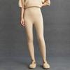 Pantalones Cálidos Ajustados Nuevos Color Sólido Casual Raya Vertical Engrosados Cachemir Versátiles para Mujer Otoño e Invierno Resistentes al Frío Leggings