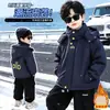 Chaqueta Gruesa con Forro de Felpa para Niños, Parka para Niños, Nueva Ropa de Invierno Elegante 2026 para Niños, Abrigo de Algodón Grueso y Cálido