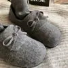Zapatos peludos estilo Birkenstock con forro polar para mujer, Nuevos zapatos slip-on Otoño e Invierno 2026, Zapatos de algodón versátiles y súper elegantes