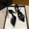 Sandalias Versátiles Estilo Hada Francesa para Mujer 2026 Nueva Colección Primavera/Verano Punta Fina con Correa Única Moda Tacones Altos