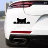 E-commerce Transfronteiriço Gato Espiando Adesivos de Carro Personalizados Criativos Desenho Animado Divertido Vidro de Computador Adesivos de Motocicleta