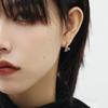 Pendientes de Aro para Mujer, Diseño Exquisito de Nicho, Pendientes Geométricos para el Trabajo, Accesorios de Línea de Moda Personalizados, Nuevo al por Mayor