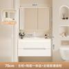 Lavabo de cerámica de gran diámetro combinación de mueble de baño lavabo grande lavabo cerámico integrado lavabo oceánico tamaño grande lavabo de vientre para baño