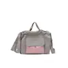 Bolso Nuevo de Lona Roja Estilo Coreano Estilo Perezoso Bolso de Hombro de Lona para Niñas de Gama Alta Casual Versátil Bolso de Hombro Portátil