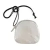 Bolso para Lipstick Estilo Coreano de Piel de Vaca de Primera Capa con Cuelga Cuello para Guardar Monedas y Llaves Bolso Pequeño de Cuero Genuino para Mujer Venta al por Mayor