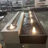 Elemento de Água em Aço Inoxidável Fonte para Pátio Externo Ornamento Circulante Feito Sob Medida a Partir de Desenhos Outro Metal Estilo Étnico Conjunto