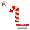 Globos de Navidad al por mayor Palo de mano Muñeco de Nieve Papá Noel Globos de Papel de Aluminio con Forma de Bastón Decoraciones Navideñas Transfronterizas