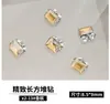 Pedrería para Uñas Pedrería K9 al por Mayor Cristal Súper Brillante Color Champaña Pedrería Corazón Torcido Disco Flash Gota de Agua Uñas Postizas Accesorios para Uñas