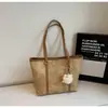 Bolsa Feminina de Moda de Luxo 2026 Outono e Inverno Nova Versátil para o Dia a Dia Ombro Bolsa de Estudo Sala de Aula Bolsa Tote de Grande Capacidade