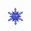 Acessórios de Natal Transfronteiriços Rosa Glitter Uva Floco de Neve Decoração de Casa Flores e Plantas Decorativas Atacado