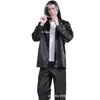 Shangqiu Capa de Chuva Atacado Capa de Chuva à Prova d'Água Roupa Completa Dividida de Calça de Chuva para Homens e Mulheres Capa de Chuva para Condução de Veículo Elétrico