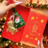 Nuevo Colgante de Teléfono Dorado Navideño, Serie del Año del Caballo, Llavero de Oro Puro 999, Pequeño Regalo de Riqueza Instantánea al por Mayor