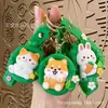 Llavero de Muñeca de Goma Suave de PVC de Dibujos Animados Colgante Souvenir Personalizado Juguete Regalo Pequeño Cultural y Creativo para Amigos Extranjeros