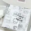 Papel de Regalo Feliz Dibujo Animado Infantil Boceto Papel Sydney Papel de Regalo Envoltura de Ropa Papel de Copia 17g