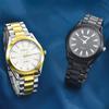 Explosiones transfronterizas reloj de esfera grande reloj para hombre con correa de acero reloj clásico tendencia de personalidad de moda reloj para hombre de negocios ventas directas