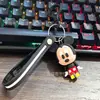 Llavero de Silicona de Mickey de Dibujos Animados, Lindo Llavero para Llaves de Coche y Colgante para Bolsos, Suministro para Puesto de Tienda de 2 Yuan, Regalo