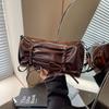 Bolsa de almohada con lazo dulce para mujer 2025 Otoño Nueva Moda Tendencia Bolso Cruzado Más Fácil de Combinar Bolso de Hombro para Axila