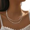 Collar con colgante de cruz brillante con diseño de nicho brillante, cadena de clavícula brillante para mujer, venta caliente transfronteriza de comercio exterior