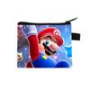 Bolsa de Monedas Popular Transfronteriza de Dibujos Animados de Mario, Mini Cartera para Estudiantes de Primaria, Bolsa de Almacenamiento Unisex, Linda y Divertida para Niños