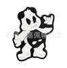 Pajita PET de paja estilo gótico pajita espiral caricatura horror parche adhesivo grado alimenticio codo accesorios decorativos