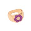 Anillo de Sol de Goteo de Aceite Geométrico Oculto Anillo para Dedo Índice Articulación Anillo de Accesorios Nuevo Producto Transfronterizo Mismo Celebridad de Internet Índice de Temperamento