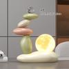 Descompressão Criativa Ampulheta Magnética Escritório Sala de Estar Armário de TV Armário de Vinho Entrada Decorações de Mesa Presente