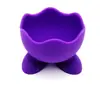 Silicone pó Puff Drying Rack beleza maquiagem armazenamento rack de silicone ovo base base pó Puff Water Drop Holder