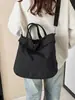 Bolso de Mano de Nylon de Gran Capacidad Casual para Mujer 2026 Nuevo Bolso Tote Simple Color Sólido de Moda Versátil Bolso Cruzado