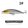 Cebo artificial, señuelo minnow artificial, cebo biónico de plástico, cebo señuelo micro para pesca en el mar, equipo de pesca, cebo minnow, transfronterizo