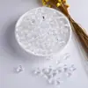 Pacote de Material para Miçangas Artesanais DIY 8MM Contas da Terra Transparentes Contas Acrílicas Contas para Cortina Contas Transparentes Acessórios de Contas Soltas Contas