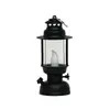 Lámpara de candelabro, Lámpara de estilo retro, Lámpara de pony maletín, Lámpara antigua pequeña de queroseno, Lámpara de vela digital LED decorativa, Luz nocturna