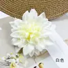 Nova Flor de Simulação Flor de Cacto Cabeça de Flor DIY Flor de Seda Pequena Flor de Crisântemo Adorno de Cabelo Grampo de Cabelo Material de Flor Fotografia Doméstica Pequeno Ornamento