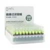 Portafiltro de Cigarrillo Filtrado Genuino XIANGJIA Filtro Desechable Grueso Medio Fino Universal Filtro de Cigarrillo para Hombres