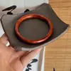 Pulsera de Textura Redonda de Madera, Estilo Étnico Retro, Moderna, Pulsera Simple y Versátil, Joyería de Diseño de Nicho Personalizada