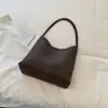 Bolso de Axila para Mujer Ruien 2026 Otoño Nuevo Vintage Nicho Patrón Tejido Bolso de Hombro Bolso Cubo para Viajes