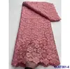 Vestido de Renda Solúvel em Água Liso para Mulheres Renda Respirável Tecido Vazado Renda Tecido Atacado Renda Francesa