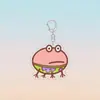 Llavero Periférico de Anime Bob Esponja Serie Rana Linda Sr.. Colgante de Mochila Escolar Acrílico de Krabs Calamardo