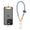 Cordão para Celular Pendurado no Pescoço Transversal 8mm Tira Trançada Corda Curta para Pulso Capa de Celular Cadeia de Cordão Atacado Fábrica