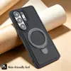 Adequado para Samsung S26Ultra Suporte Magnético para Capa de Celular Capa de Couro S25 Capa Protetora Simples S24 Novo Modelo Masculino Comércio Exterior