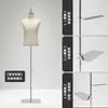 Mannequin Masculino Meio Corpo Vitrine Loja de Roupas Adereços Manequim de Terno Manequim Corpo Inteiro Manequim Masculino Suporte de Exibição