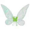 Alas decorativas para niños y adultos de nueva llegada transfronterizas con luces, accesorios para actuaciones de festival, alas de mariposa coloridas plegables
