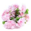 Nueva lámpara LED de alambre de cobre de ratán de flor de cerezo transfronteriza Lámpara decorativa de hoja verde para el hogar nórdico Guirnalda de luces de colores Foto Carril