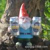 Figura de Gnomo Temática de Cerveza Nueva Transfronteriza, Escultura de Elfo Jardinero Enano, Decoración Artesanal de Resina, Muñeca Creativa