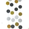 Banner de Cumpleaños Brillante con Números y Letras, Banner Redondo de Lentejuelas, Banner Cosido, Banner Cosido de Estrella de Cinco Puntas, Banner Triangular