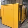 Cabine geradora autodescarregável e autocarregável com estrutura telescópica hidráulica e cabeça de luz rotativa LED