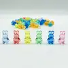Adornos de Conejito Acrílicos Muy Transparentes y Lindos, Juguetes para Niños/Suministros de Decoración de Escritorio, Accesorios de Parque de Atracciones para Niños
